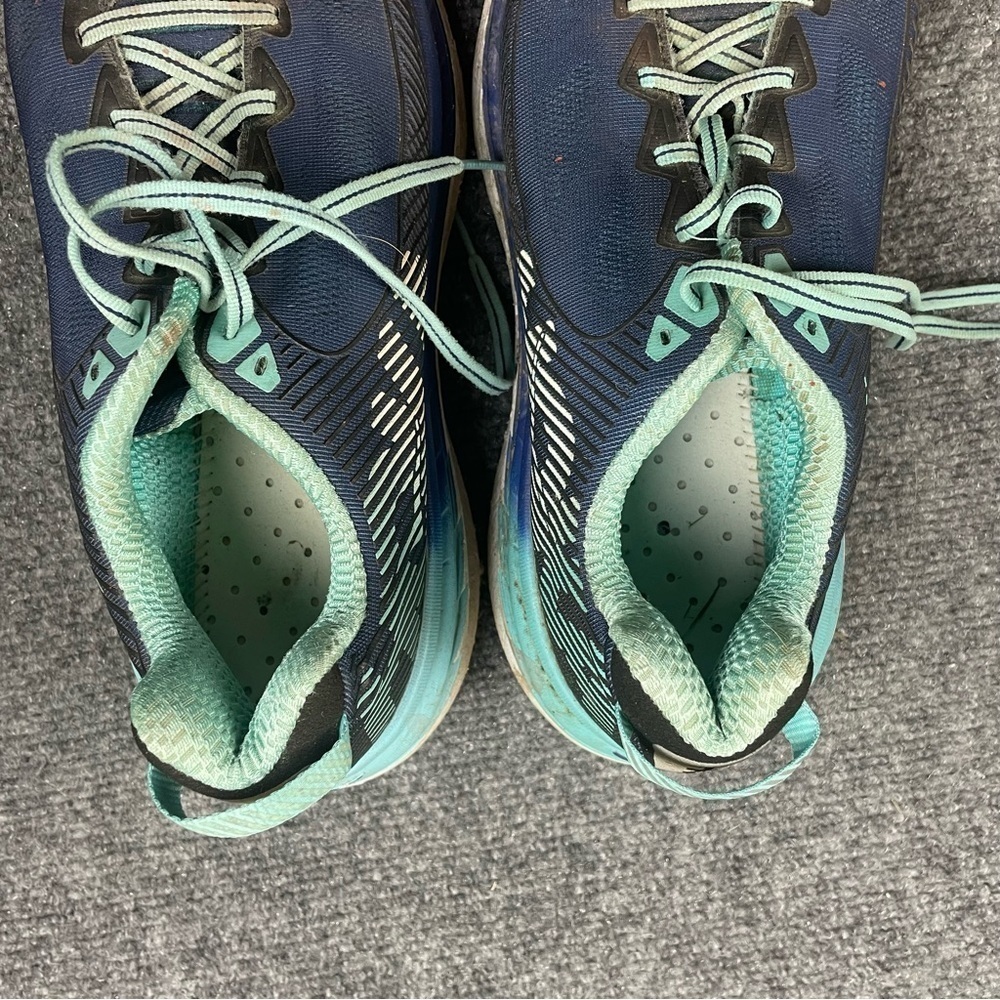 HOKA One One W Bondi 5 Blue Athletic Running Shoes size: 10 - Picture 3 of 11